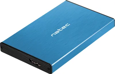 Imagen del producto de Carcasa externa para disco duro NATEC RHINO GO (USB 3.0, 2.5 pulgadas, azul)