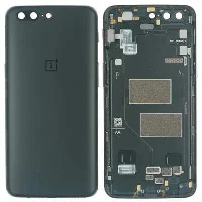 Produktbild von Oneplus 5 Backcover + Kameraglas, Schwarz