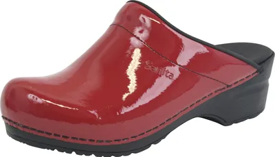 Obrázek produktu pro Sanita Original-Sonja Patent Open Clog Red Gr.36