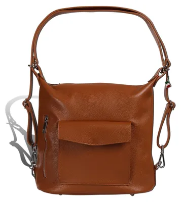Produktbild von Florence Rucksack Damen Echtleder Tasche/Rucksack braun D2ORF103C4