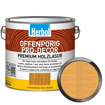 Produktbild von Herbol Offenporig Pro-Décor, Basis, 12,5 m²/L, 2,5 l