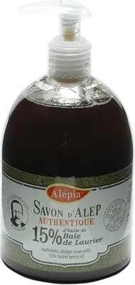 Image de Alepia - Savon de Alep Liq authentique 15% - Lot de 3