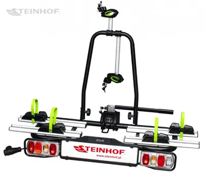Produktbild von E-Bike Fahrradträger Anhängerkupplung Heckträger für 2 E-Bikes 13 polig 60kg