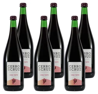 Produktbild von Cerro de la Cruz Vino Tinto -trocken- (6 x 1,0L)