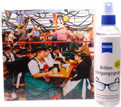 Image de Chiffon microfibre "Oktoberfest 3" taille 18,5*18,5 cm de La Kelnet