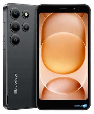 Zdjęcie produktu dla Smartfon Blackview Wave 2c Mini, 5 cali, 3 GB pamięci RAM, 32 GB pamięci wewnętrznej, bateria 3000 mAh, 4G LTE, obsługa dwóch kart SIM, wodoszczelność IP54