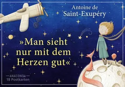 Obrázek produktu pro Postkarten-Set Antoine de Saint-Exupéry
