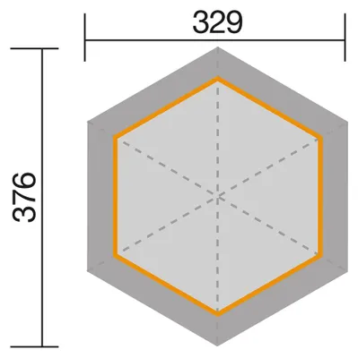 Produktbild von weka Pavillon 656 Gr.2