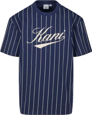 Produktbild von Karl Kani Herren T-Shirt Cursive Varsity L Navy