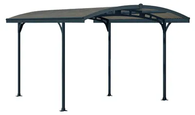 Produktbild von Palram - Canopia Aluminium Carport Atlas 5000 Anthrazit 495x288x239 cm