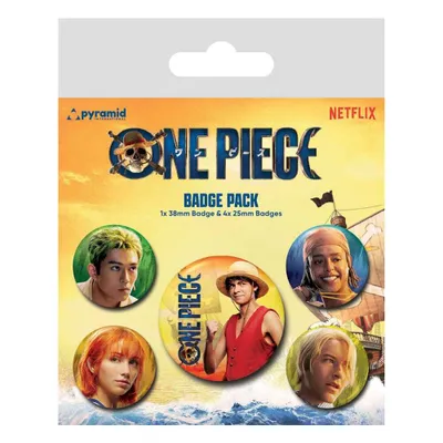 Produktbild von One Piece Ansteck-Buttons 5er-Pack The Straw Hats