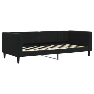 Produktbild von vidaXL Tagesbett Schwarz 90x190 cm Samt