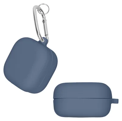 Produktbild von kwmobile Schutzhülle für Samsung Galaxy Buds 4 / Galaxy Buds 4 Pro Hülle - TPU Silikon Case für Kopfhörer Ladecase - stoßfestes Cover mit Karabiner -