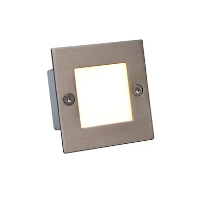 Produktbild von Moderner Einbaustrahler Stahl inkl LED Square 7