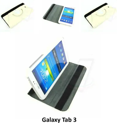 Immagine prodotto di Custodia a libro bianca Samsung per Galaxy Tab 3
