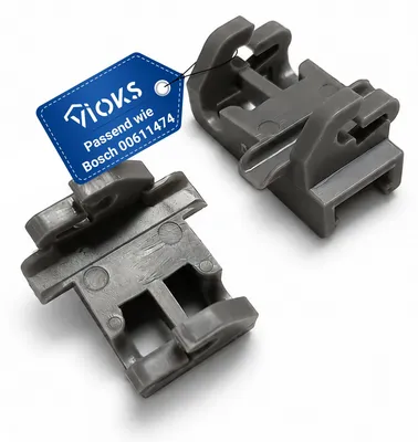 Produktbild von VIOKS 2x Korbablagen-Lager Geschirrspüler Ersatz für Bosch 611474 00611474