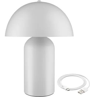 Obrázek produktu pro Malá retro stolní lampa Kade, stmívatelná - bílá