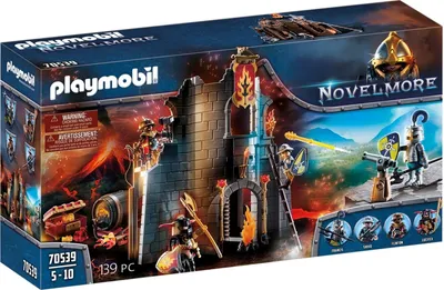 Produktbild von PLAYMOBIL 70539 Burnham Raiders Feuerruine