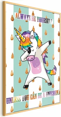 Produktbild von Posterpapier Poster - Always Be Yourself 29.7x42 cm Für Kinder g-C-0112-ao-a