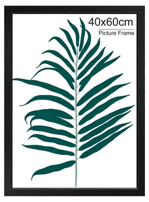 Fotolijst 40x60 cm, schwarz, Holzrahmen, 1 Stück