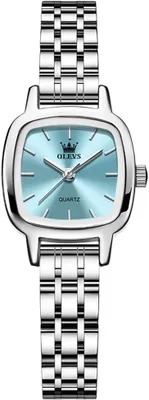 Obrázek produktu pro Elegantní dámské hodinky s analogovým quartzovým mechanismem, ocelové pouzdro, malé ciferníky, vodotěsné, stylové a pohodlné hodinky vhodné pro každodenní nošení