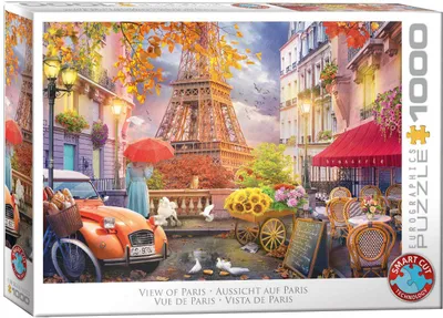 Produktbild von Eurographics Puzzle Parisansicht, 1000 Teile, 68 x 48 cm, 6000-6169