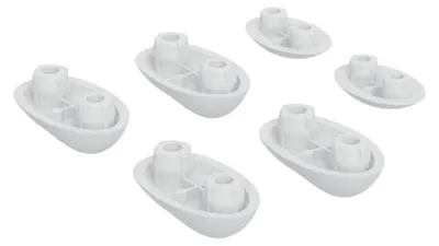 Image de Geberit Set de tampons pour siège et couvercle de WC p. AquaClean 8000/8000 plus
