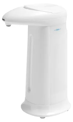 Produktbild von Seifenspender berührungslos, 350ml, 83x196x135mm, ABS/Weiß