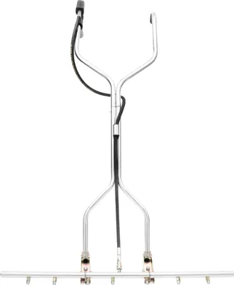 Produktbild von Wasserbesen für Hochdruckreiniger - Aufsatz - Edelstahl - Sieben Düsen - Max. 5000 psi - Max. 40 L Durchfluss - Silber