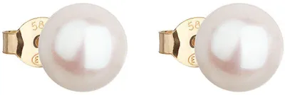Produktbild von Gold earrings made of genuine pearls Pavona 921042.1