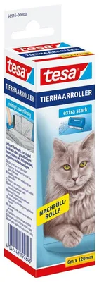 Produktbild von 22x tesa 56516 Tierhaar-Roller Refill | 1 Stück