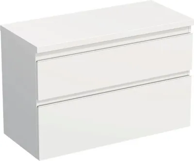 Obrázok produktu pre Skrinka pod umývadlo Jungborn TRENTA biela matná 96,7 x 64,6 x 44,5 cm