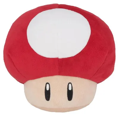 Produktbild von Super Mario Super Mario - Super Champignon Teddybär Rot Kinder Rot One Size