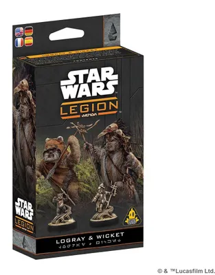 Imagen del producto de Star Wars: Legion - Logray y Wicket - Accesorios para el juego - EN/DE/FR/ES