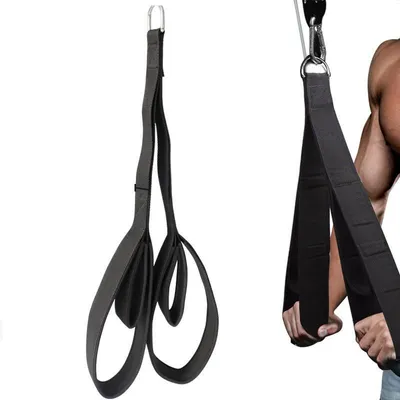 Produktbild von INF Latzugseil für Heimfitness – Trizeps-Trainingskabel für Aerobic Übungen
