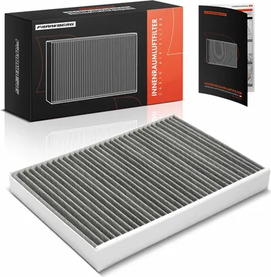 Produktbild von Frankberg 1x Innenraumfilter Aktivkohlefilter für Volvo V70 S60 S80 Jaguar E-Pace Land Rover