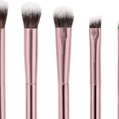 Produktbild von GLOV Make Up Pinsel Set 5tlg. rosa