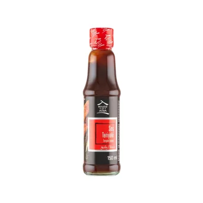 Produktbild von Teriyaki Sauce 150 ml - Süßlich-würzige Würze für Fleisch, Gemüse und Tofu