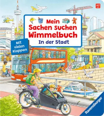 Produktbild von Mein Sachen suchen Wimmelbuch: In der Stadt