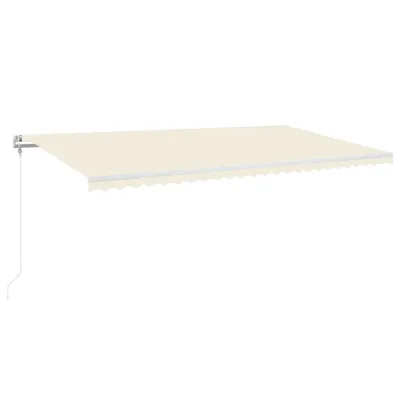 Produktbild von vidaXL Markise Automatisch Einziehbar 600x350 cm Creme