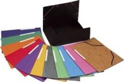 Produktbild von Einschlagmappe A4 Colorspan sort.10St