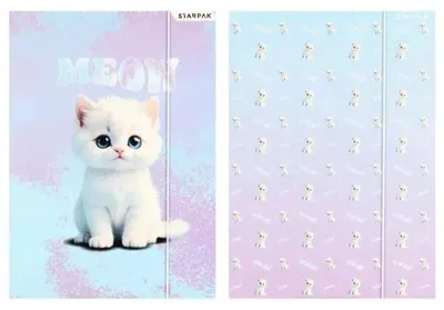 Zdjęcie produktu dla Teczka z GumkĄ A4 Cute Kotki Mix Starpak 583297