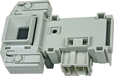 Immagine prodotto di Relè di blocco Rold Serratura porta Blocco porta Lavatrice Asciugatrice Bosch Siemens 00610147 Blocco elettrico con copertura adatto a Constructa Neff e molti altri