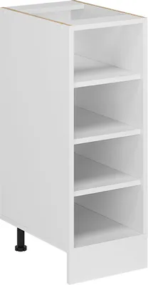 Produktbild von Küchenregal Vicco R-Line Weiß 30 cm ohne Arbeitsplatte, Model 54573