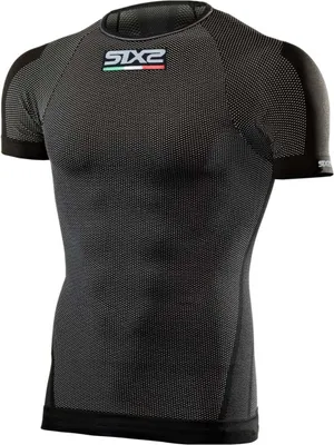 Produktbild von SIXS Funktions T-Shirt TS1 Uni schwarz M/L