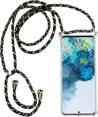 Produktbild von Handykette für Samsung Galaxy S20 - Smartphone Necklace Hülle mit Band - Schnur mit Case zum umhängen in Camouflage