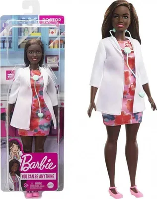 Zdjęcie produktu dla Barbie kariera lalka lekarka GYT29
