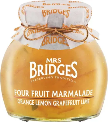 Produktbild von Mrs. Bridges Four Fruit Marmalade Orange Lemon Grapefruit Lime 340g