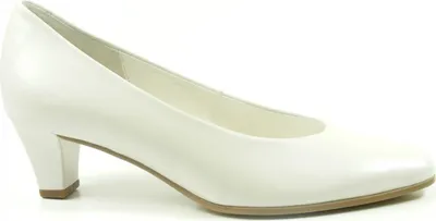 Produktbild von Gabor 05-180 Schuhe Damen Pumps Weite F Leder Best Fitting, Schuhgröße:36, Farbe:Weiß