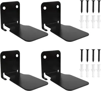 Produktbild von Famanu Bücherregal Set – 4 unsichtbare Metallregale, stabil und vielseitig